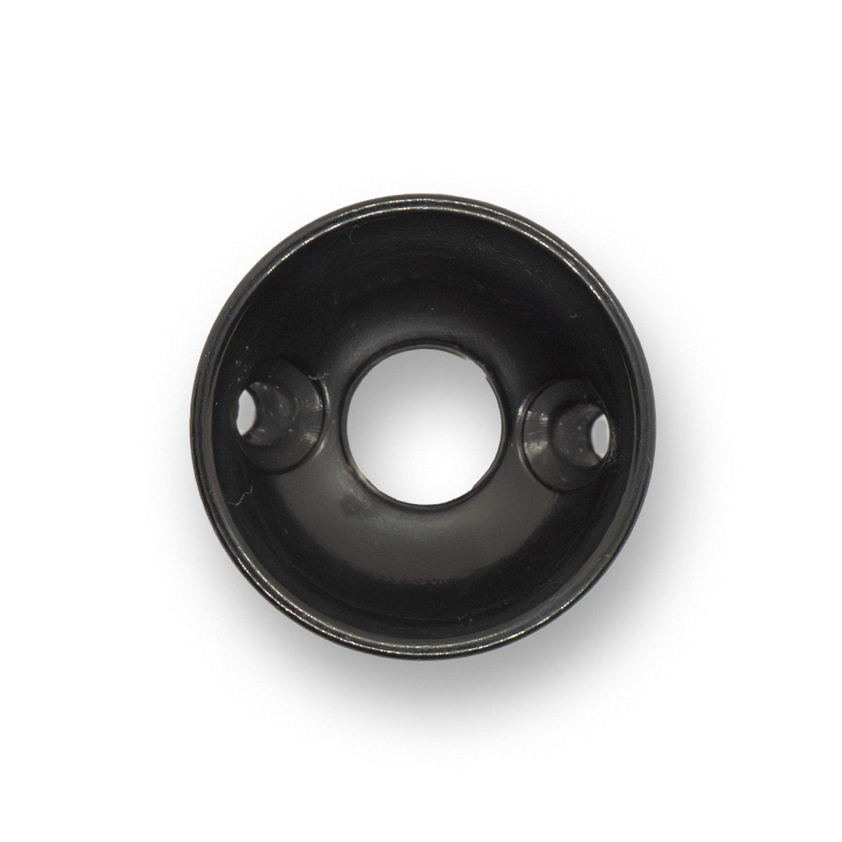 2 Hole Telecaster Jack Cup & Screws Set (Black) - Parts - WM Guitars