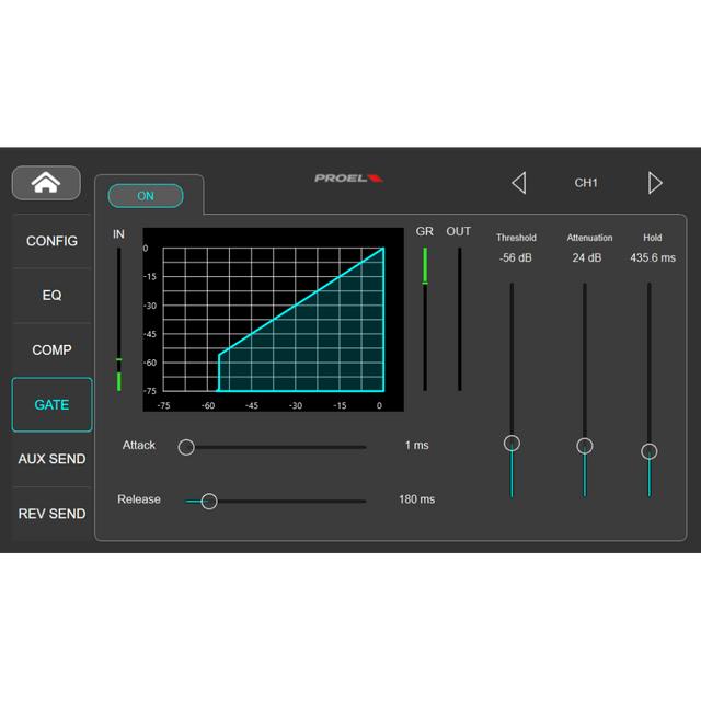 Proel DIGIPAD8 Digital Mixer