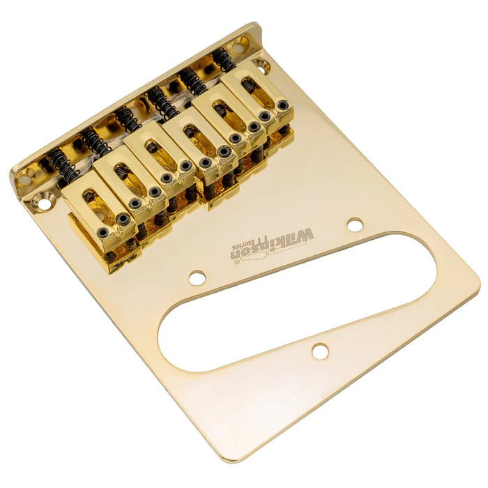 Wilkinson M Series 52.5mm Guitar Bridge with 6 Modern Style Saddles