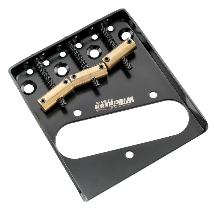 Wilkinson M Series 54mm Vintage Ashtray Style Bridge with 3 Brass Barrel Saddles