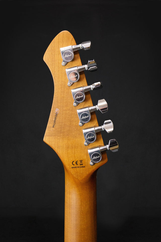 Aria Pro II 615 GTR Nashville Electric Guitar Black - Electric Guitars - Aria