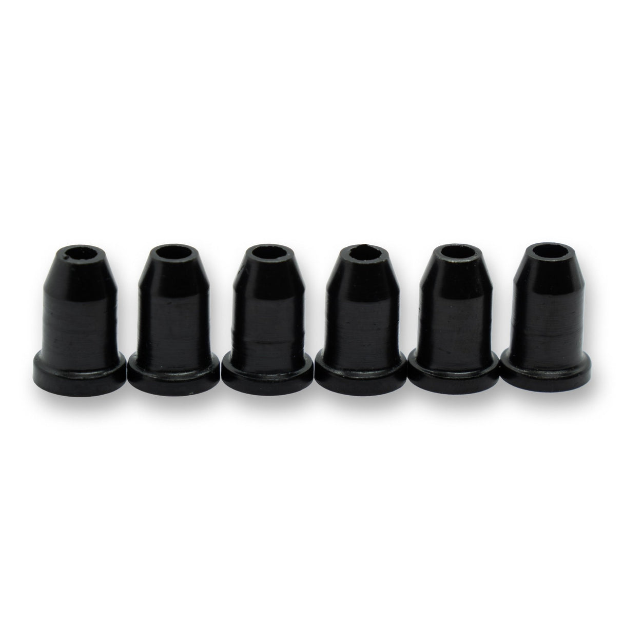 Conical String Through Ferrules x6 (Various Finishes) - Parts - WM Guitars