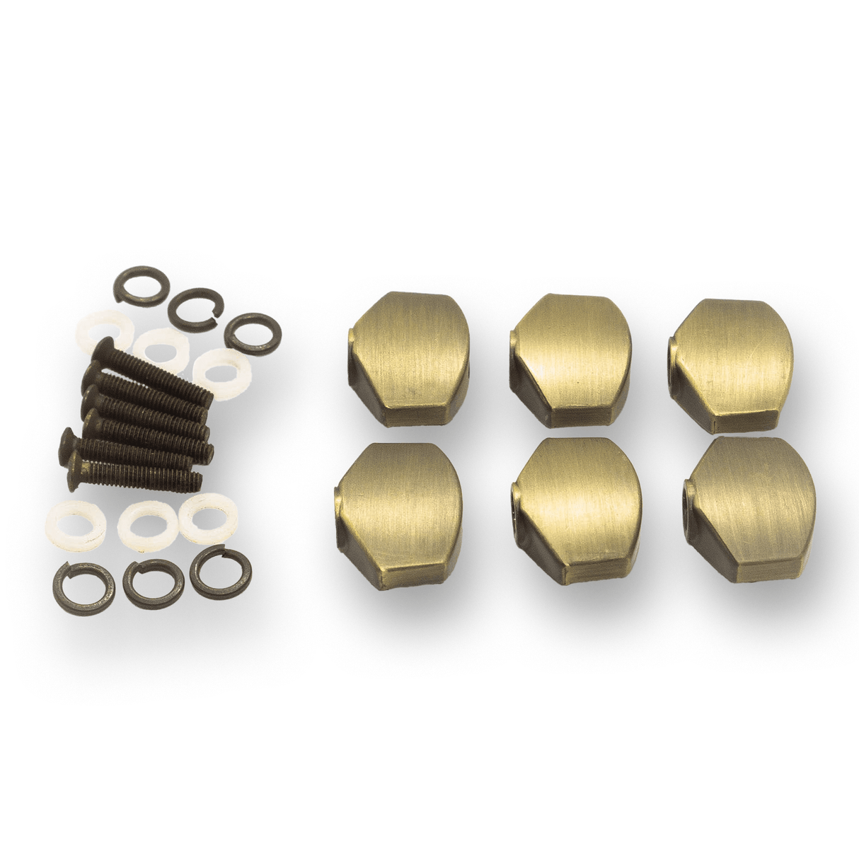 Machine Head Buttons and Fittings x6 Schaller Mini Style (Various Finishes) - parts - WM Guitars