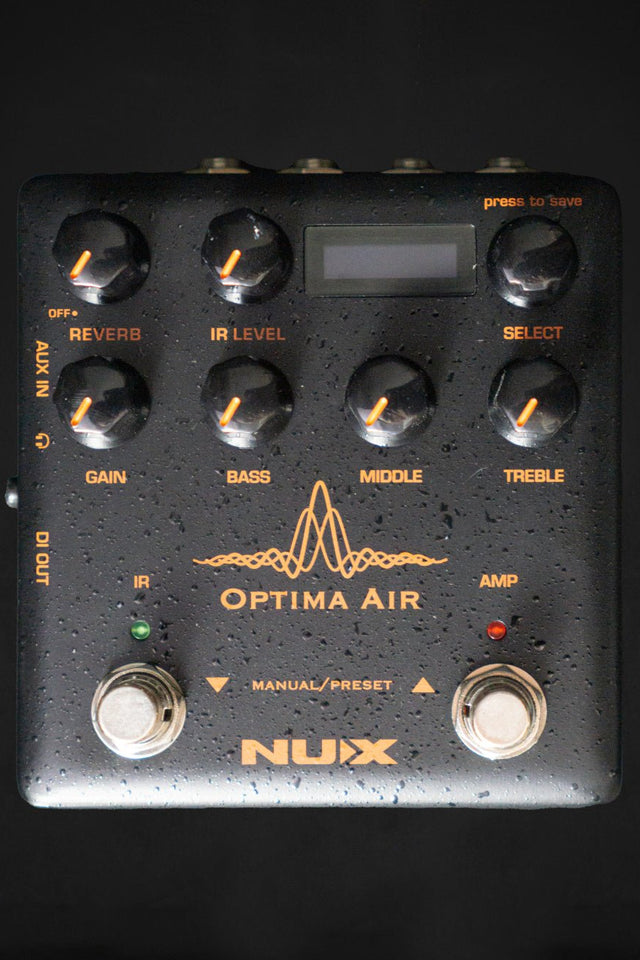 NU-X Optima Air NAI-5 Acoustic Guitar Simulator Pedal - Effects Pedals - NU-X