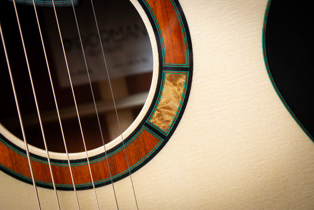 O'Gorman Moir #2824 BC Handmade Acoustic Guitar (Engelmann Spruce & Padauk) - Acoustic Guitars - O'Gorman