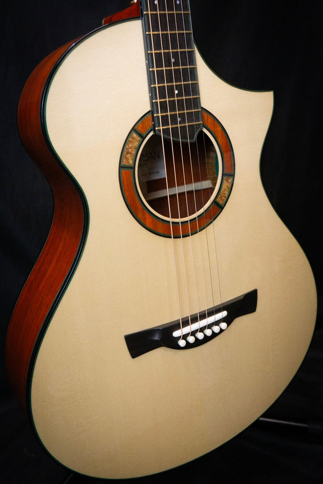 O'Gorman Moir #2824 BC Handmade Acoustic Guitar (Engelmann Spruce & Padauk) - Acoustic Guitars - O'Gorman