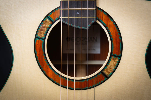 O'Gorman Moir #2824 BC Handmade Acoustic Guitar (Engelmann Spruce & Padauk) - Acoustic Guitars - O'Gorman