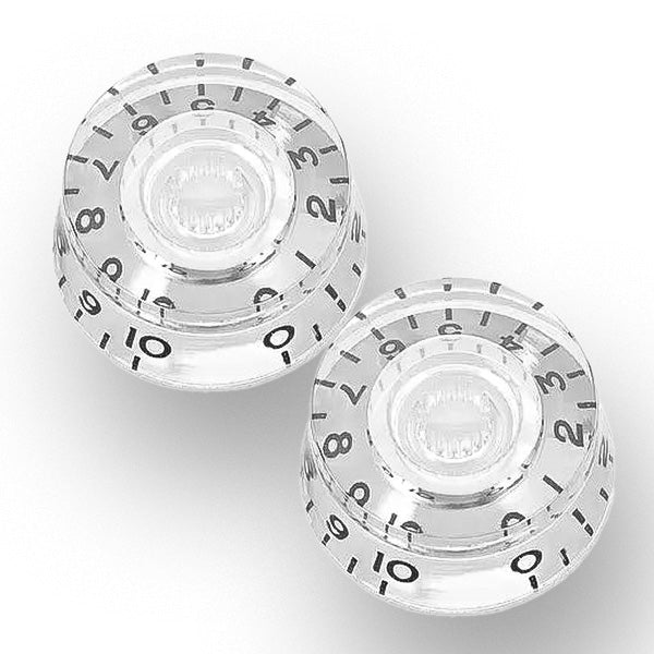 Potentiometer Speed Knobs (Transparent White)