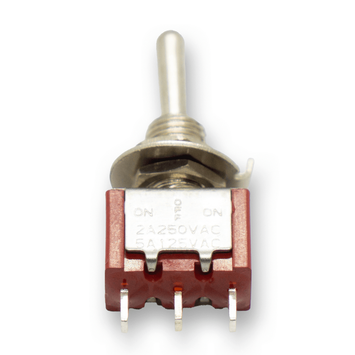 SPDT ON/OFF/ON Mini Toggle Switch (3 Pole) - Parts - WM Guitars