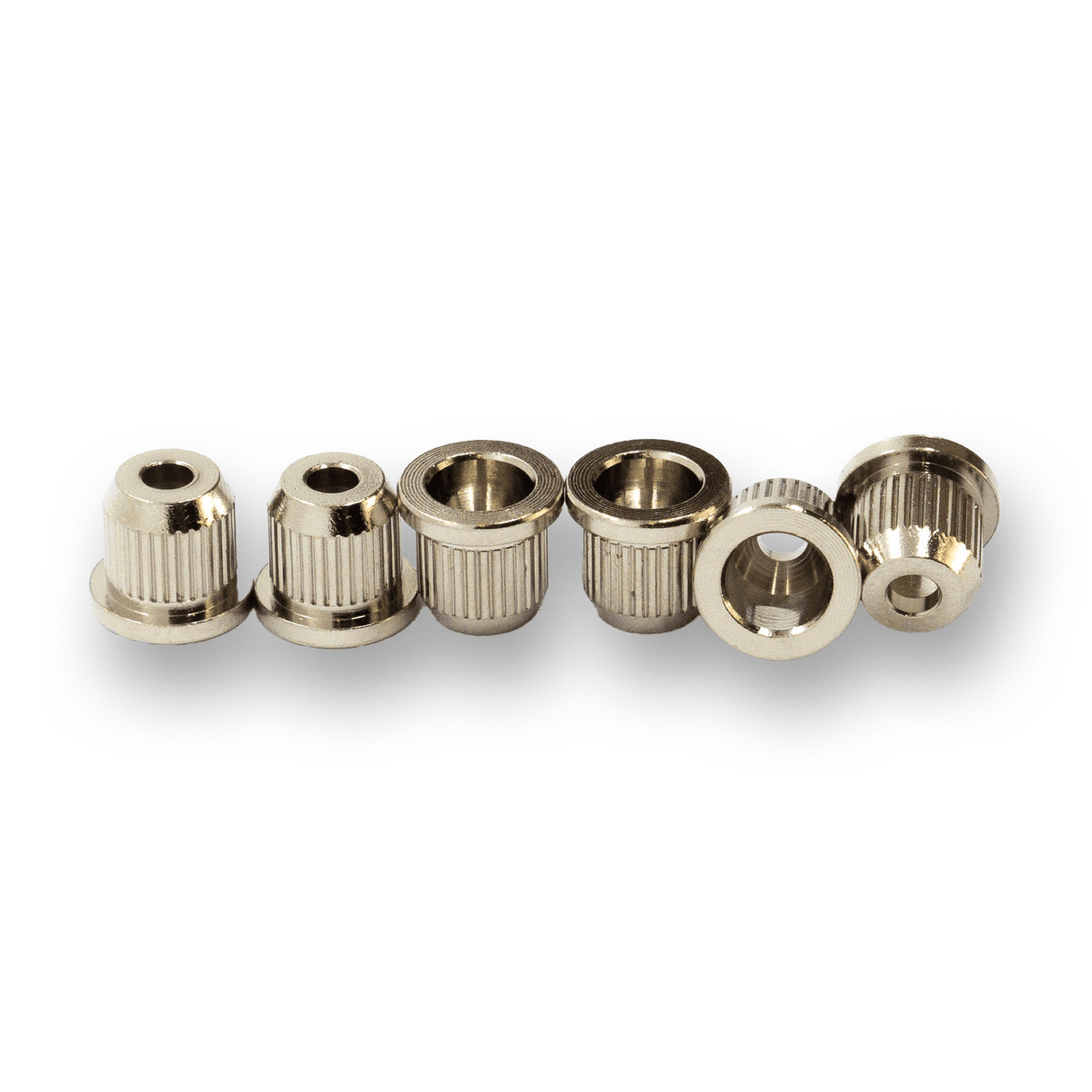 String Ferrules for String Through Body Guitars Brass (Various Finishes) - Parts - WM Guitars