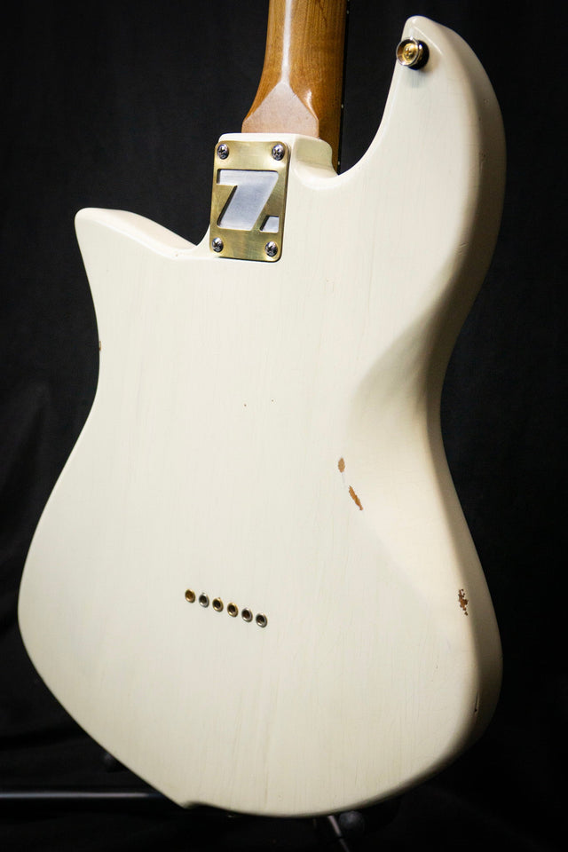 Zona Asgard Custom Handmade White Electric Guitar - Electric Guitars - Zona