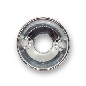 2 Hole Telecaster Jack Cup & Screws Set (Chrome) - Parts - WM Guitars