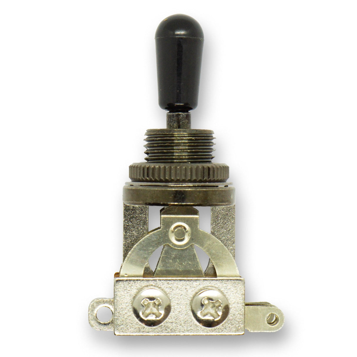 3 - Way Toggle Switch Pickup Selector (Black Chrome) - Parts - WM Guitars