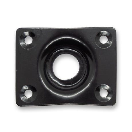 4 Hole Jack Plate & Screws Set - Various Colours Available - Parts - WM Guitars