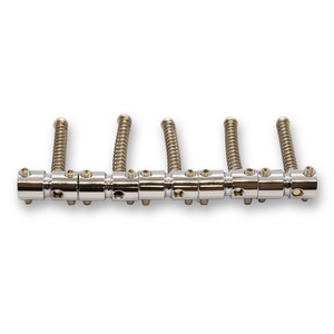 4/5 String Bass Guitar Saddles (Various Finishes) - Parts - WM Guitars