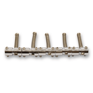 4/5 String Bass Guitar Saddles (Various Finishes) - Parts - WM Guitars