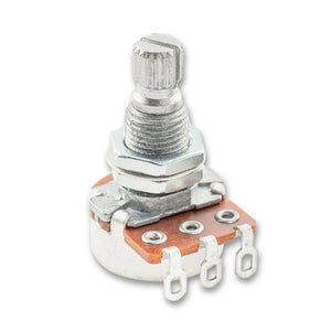 Alpha Linear (Lin) Mini Medium Split Shaft Pot 250k & 500k