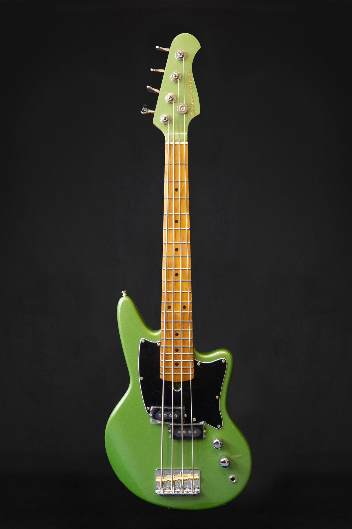 Ashdown Capri 23 Onyx Green Short Scale Mini Bass Guitar