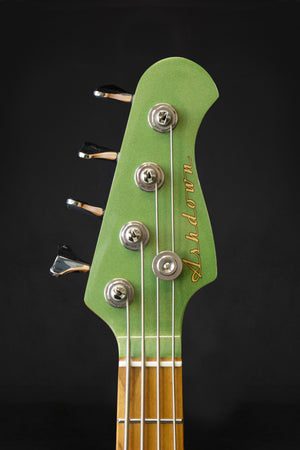 Ashdown Capri 23 Onyx Green Short Scale Mini Bass Guitar
