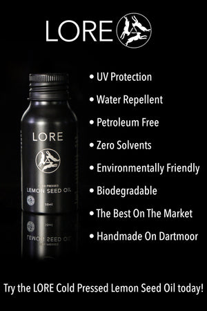 LORE® Cold Pressed Lemon Seed Fingerboard Oil 50ml