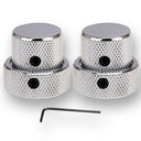 Dual Concentric Stacked Control Knobs x2 (Various Colours)