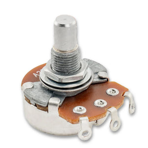 Alpha Audio (Log) Medium Solid Shaft Pot 250k