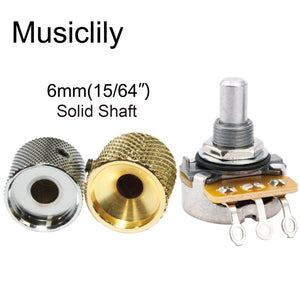 Musiclily Pro HD Linear (Lin) Short Solid Shaft 250k Pot