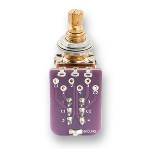 Musiclily Pro Push Pull Audio (Log) Medium Split Shaft 500K Pot