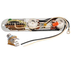 Musiclily Pro Electric Guitar Pre-wired Wiring Harness for Import Style TL