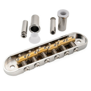 Musiclily Ultra BJ002 52.5mm Offset Bridge with Full Solid Brass Plate for Jazzmaster Jaguar Style Guitars