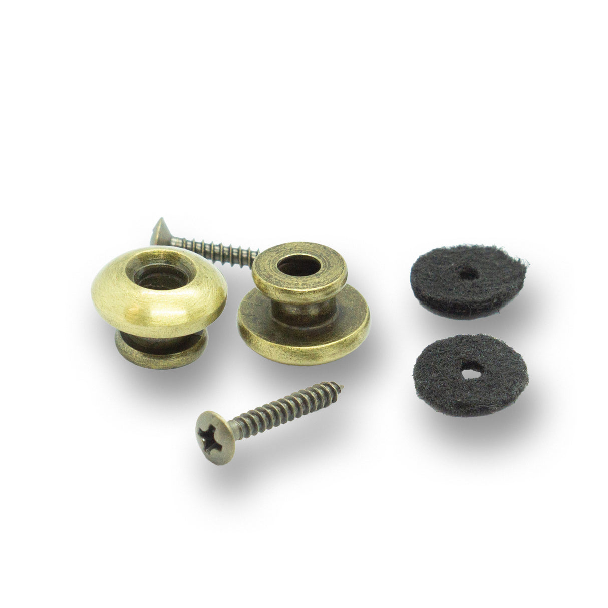 Strap Buttons and Fittings - Mushroom (Various Finishes)