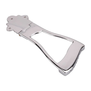 Archtop Tailpiece (Chrome) - Parts - WM Guitars