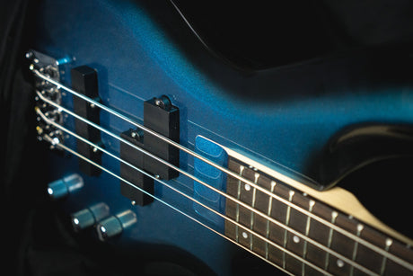 Aria Pro II IGB Standard Bass Metallic Blue Shade - Bass Guitars - Aria