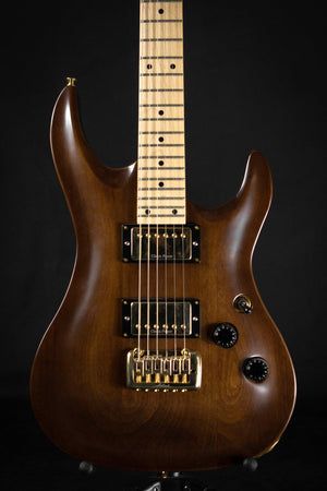 Aria Pro II MAC-I/M Walnut Electric Guitar - Electric Guitars - Aria