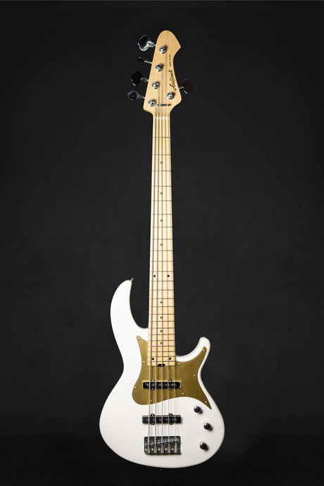 Aria Pro II RSB 618/5 White 5 String J - Bass - Bass Guitars - Aria