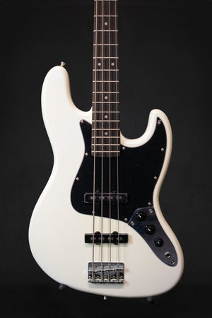 Aria Pro II STB JB/B Electric Bass Guitar White - Bass Guitars - Aria