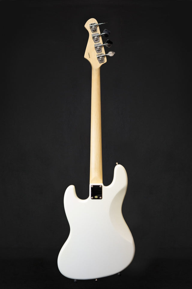 Aria Pro II STB JB/B Electric Bass Guitar White - Bass Guitars - Aria