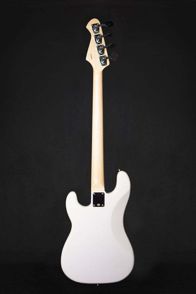 Aria Pro II STB PB/B Precision Bass White - Bass Guitars - Aria