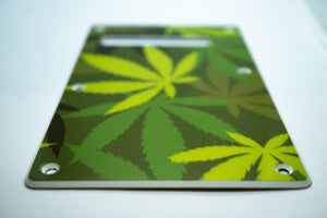 Back Plate (Marijuana Leaf Design) - Parts - WM Guitars