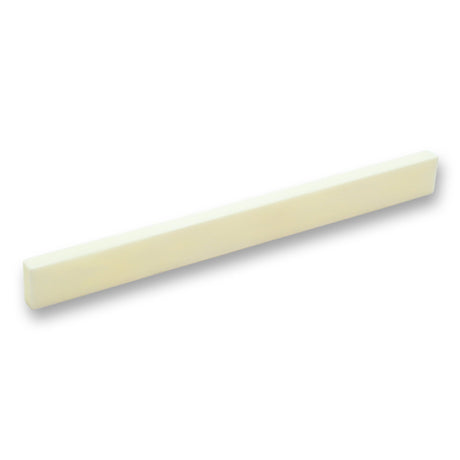 Bone Classical Saddle 105mm Blank (Bleached, Blank) - Parts - WM Guitars