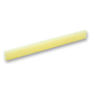 Bone Classical Saddle 105mm Blank (Unbleached, Blank) - Parts - WM Guitars