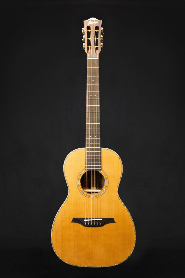 Bromo BAR6E Parlour Electro Acoustic Guitar - Acoustic Guitars - Bromo