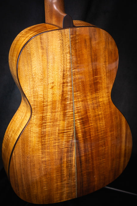 BSG 00045F Handmade Acoustic Guitar (Curly Koa & Spruce) - Acoustic Guitars - BSG