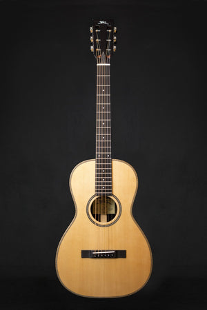 BSG P41 F Handmade Parlour Acoustic Guitar (Sitka Spruce & Exotic Ebony) - Acoustic Guitars - BSG