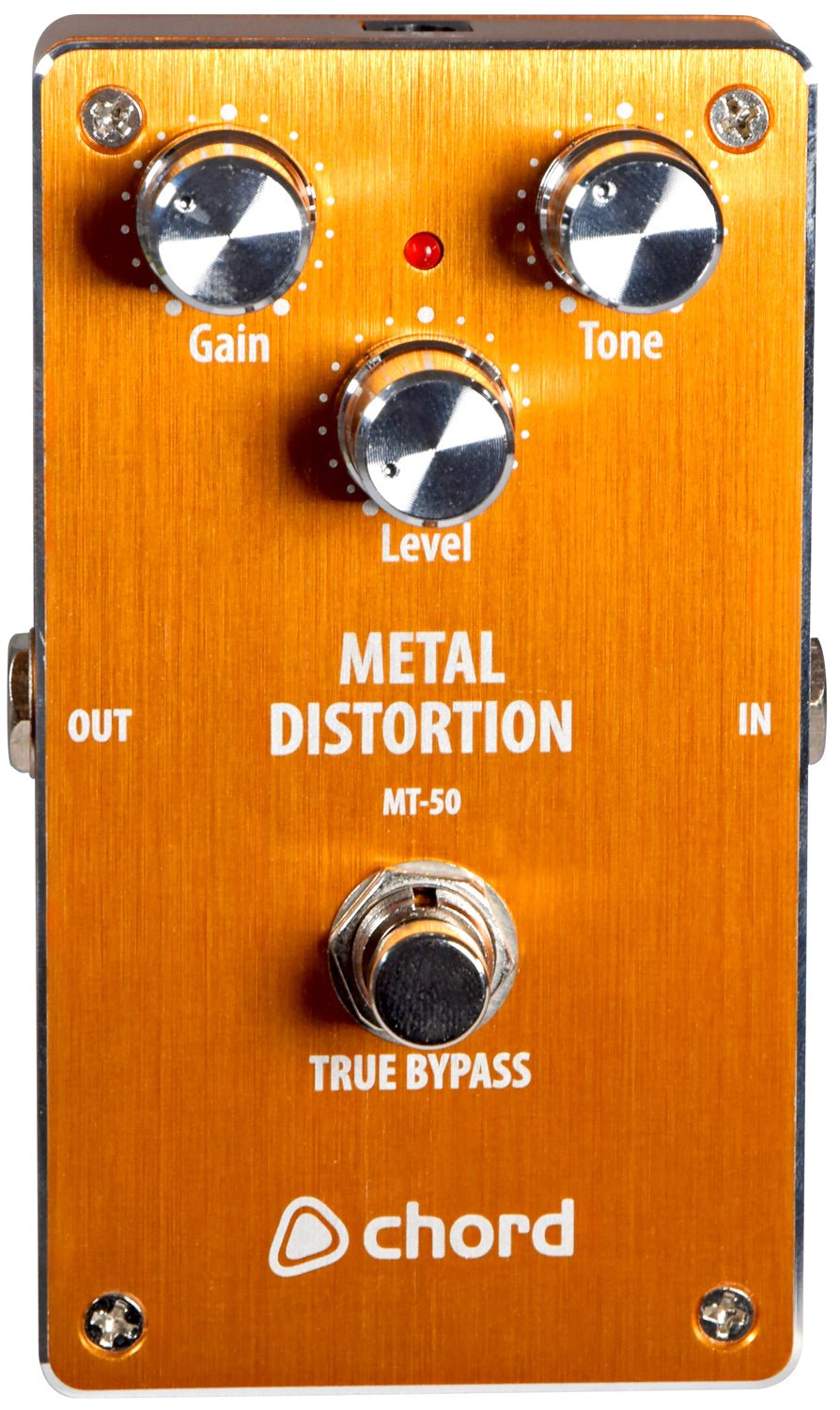 Chord MT - 50 Metal Distortion Pedal - Effect Pedals - Chord