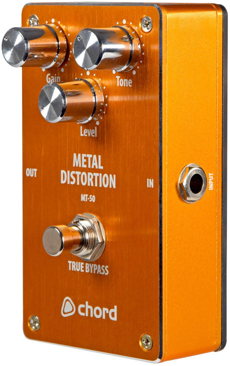 Chord MT - 50 Metal Distortion Pedal - Effect Pedals - Chord