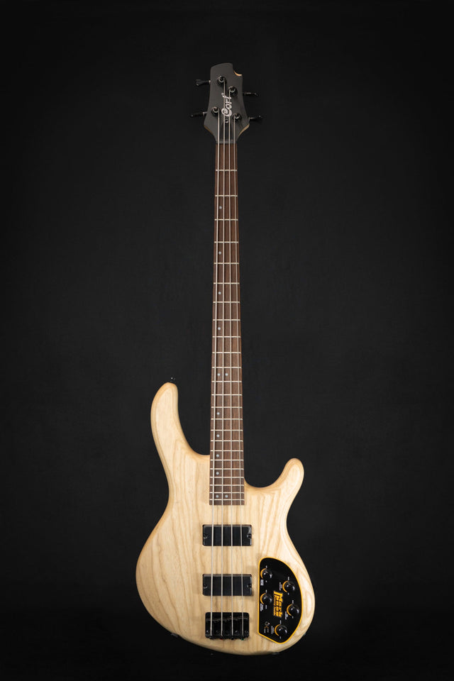 Cort Action Bass Deluxe AS Open Pore Natural - Bass Guitars - Cort