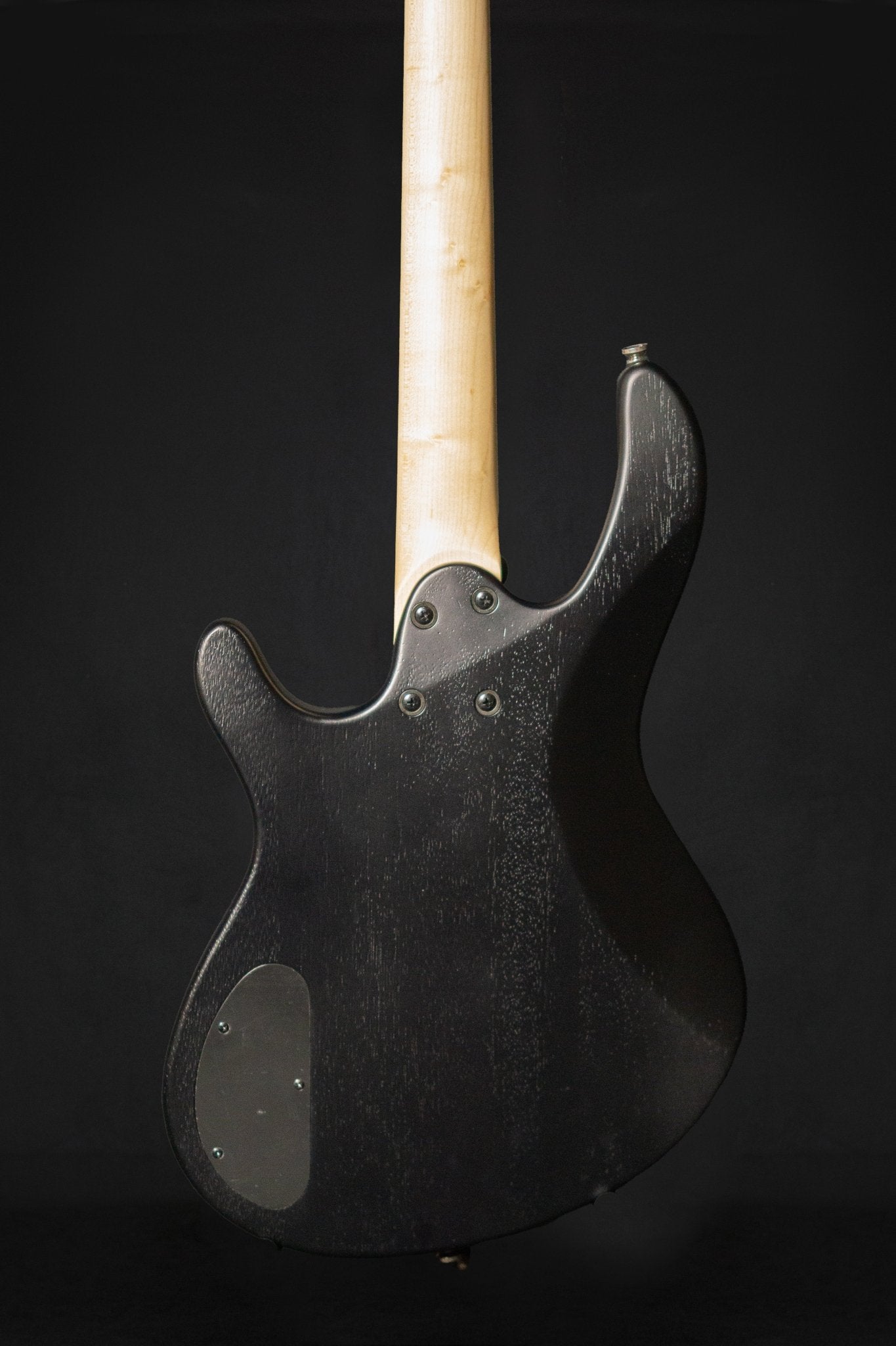 Cort Action Junior 30" Short Scale Bass Open Pore Black - Bass Guitars - Cort