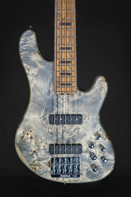 Cort GB Modern 5 - Charcoal Grey Burl - Bass Guitars - Cort