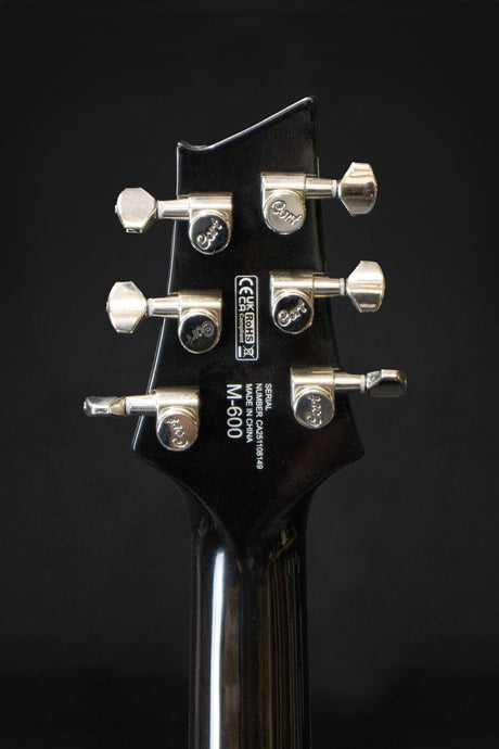 Cort M600 Electric Guitar Trans Black - Electric Guitars - Cort